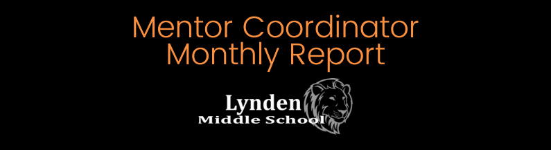 Lynden Middle School – November 2021 – Coordinator Report